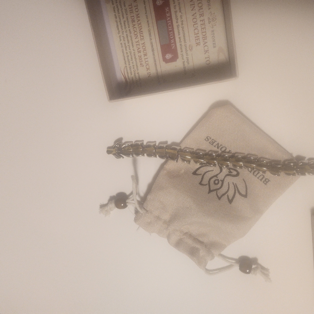 Buddha stones braclet dragon